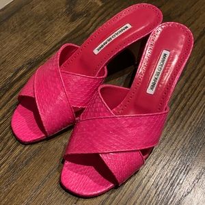 Manolo Blahnik Otawi Mule